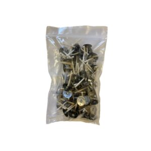 Væge til fyrfadslys ps m 100 stk