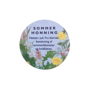 Tillægsetiket t/låg, Sommer, 200 stk.