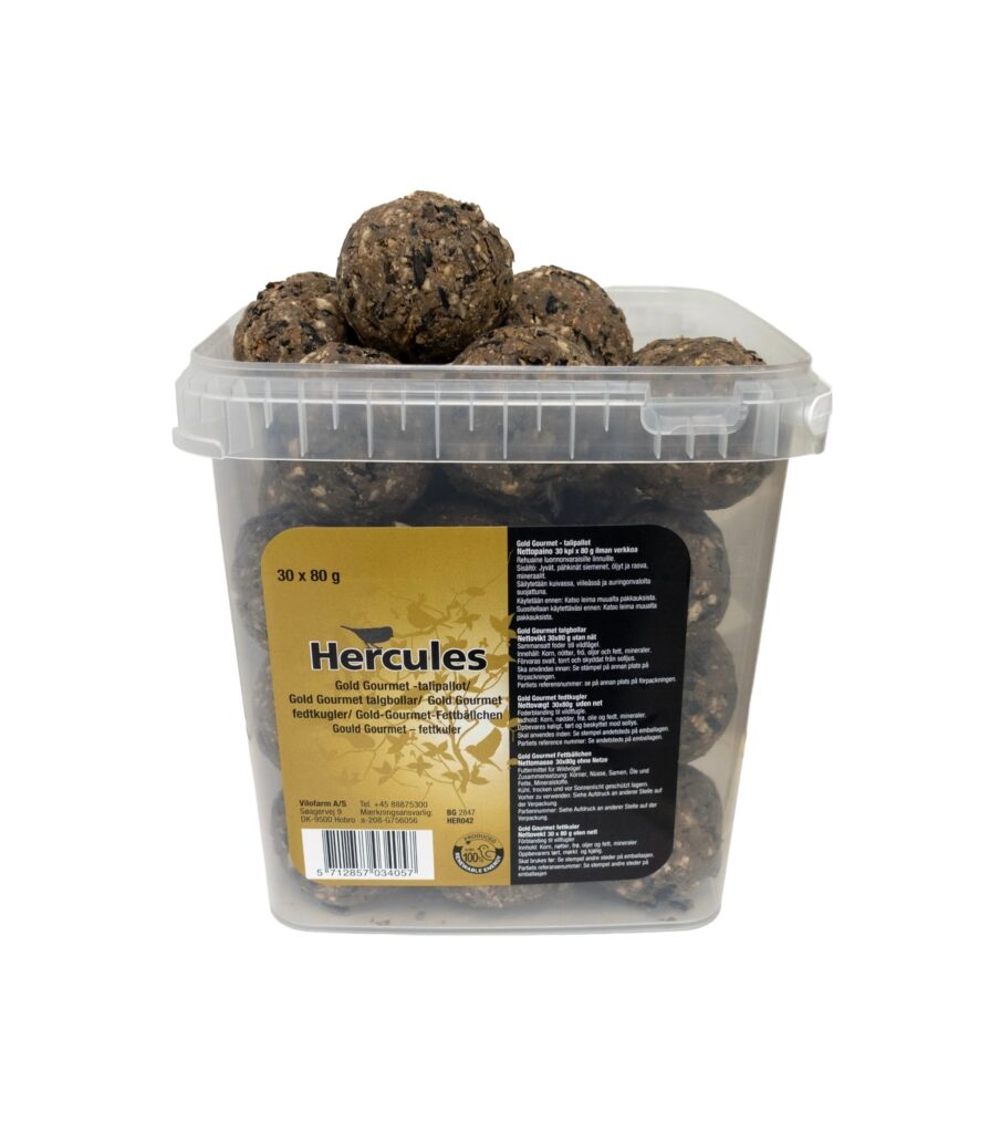 Hercules Gold Gourmet Mejsebolde 30x80g