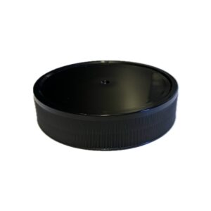 Plastiklåg Ø 80, Sort