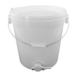 Tappespand 33 ltr, plastik m. hane