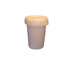 Tappespand 50 ltr, plastik m. hane