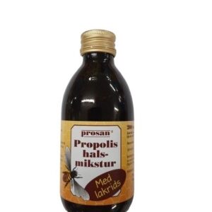 Propolis halsmikstur m. lakrids - STÆRK