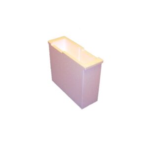 Fodertaske, Styropor, 7 liter 12x10