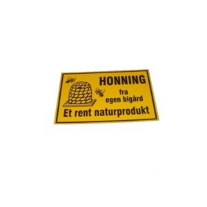 Reklameskilt lille, 35*25 cm "Et rent naturprodukt"